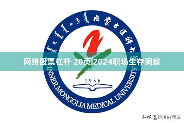 网络股票杠杆 20页|2024职场生存洞察