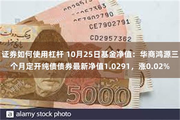 证券如何使用杠杆 10月25日基金净值：华商鸿源三个月定开纯债债券最新净值1.0291，涨0.02%