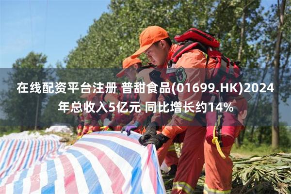 在线配资平台注册 普甜食品(01699.HK)2024年总收入5亿元 同比增长约14%